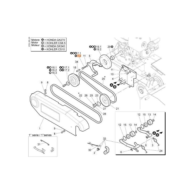 TORNILLO EMAK ORIGINAL N6244070R