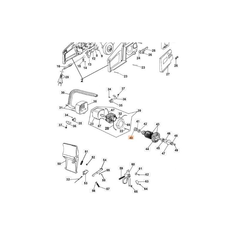 ORIGINAL EMAK CLUTCH COVER 011500086