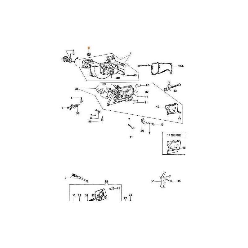 EMAK ORIGINAL MANGUERA DE SUCCIÓN MIXTA PRENSAESTOPAS 099900110