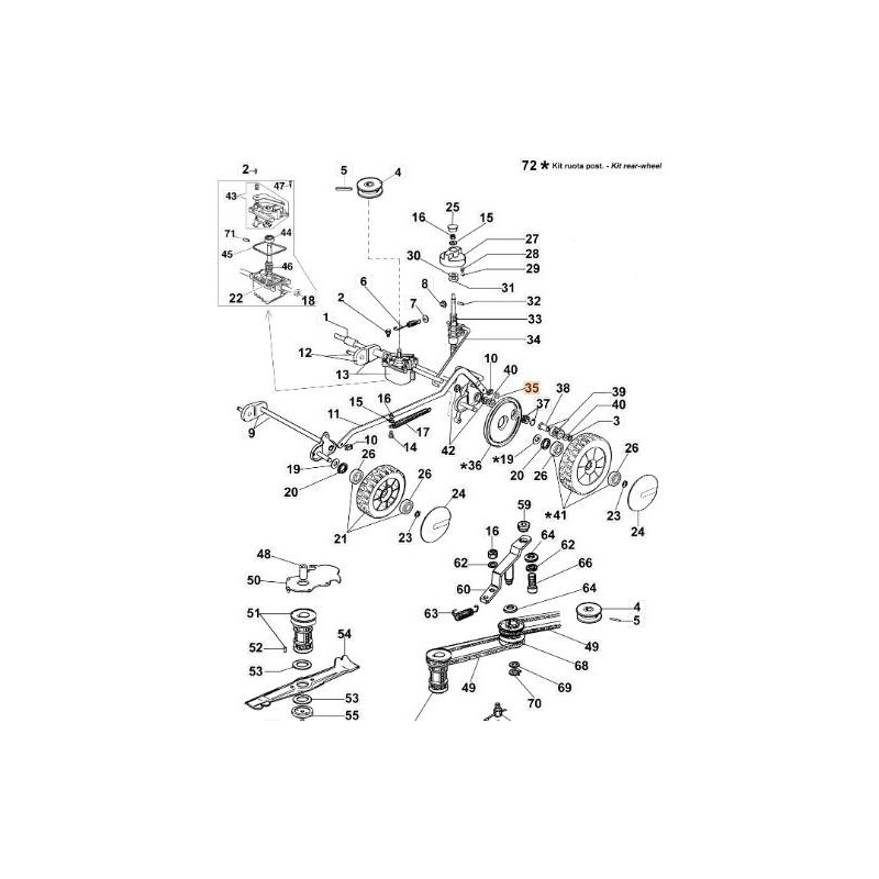 RODILLO EMAK ORIGINAL 3033008R