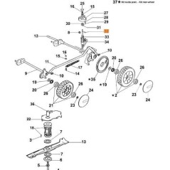 ORIGINAL EMAK ROLLER 3033009R | NewgardenAgri.com
