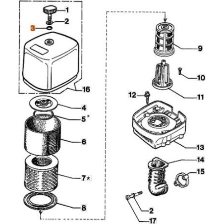 ANELLO OR ORIGINALE EMAK 3049005R | NewgardenAgri.com