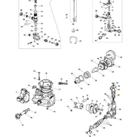 ANILLO ORIGINAL DE ORO EMAK 3049011 | NewgardenAgri.com