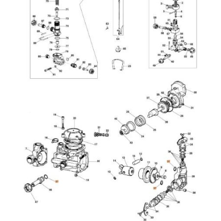 ANEL.OR 3068 17,12X2,62 NBR ORIGINAL EMAK 3049018R | NewgardenAgri.com