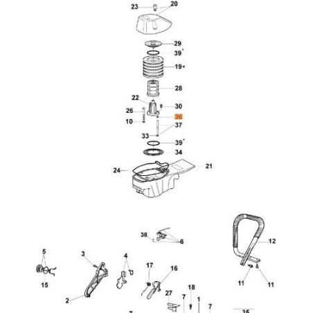 ANILLO TÓRICO EMAK ORIGINAL 3049036R | NewgardenAgri.com