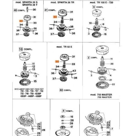 ANILLO EMAK ORIGINAL 3064004AR | NewgardenAgri.com
