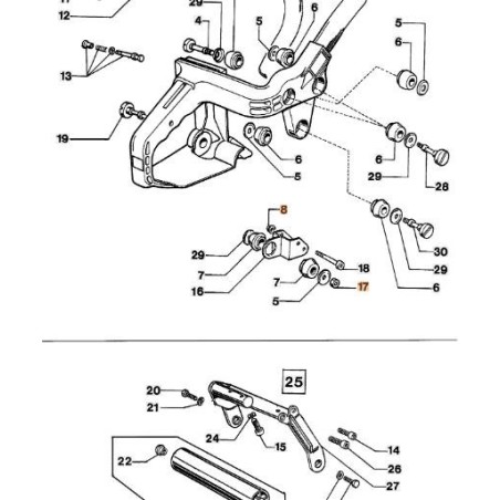 ÉCROU EMAK ORIGINAL 3914003R | NewgardenAgri.com