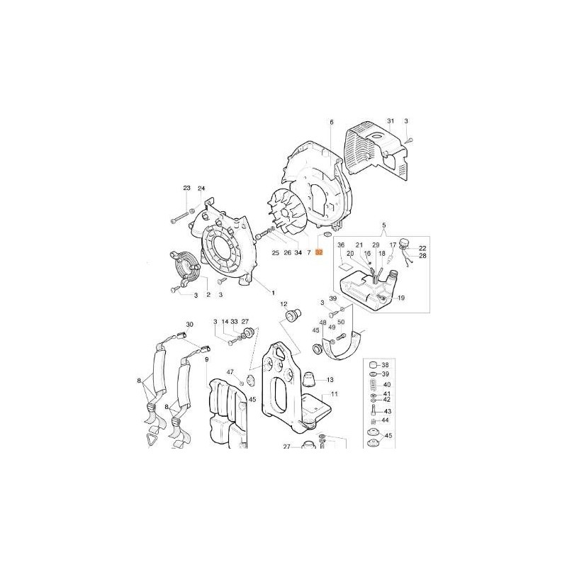 ORIGINAL EMAK MUTTER 3980015