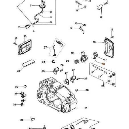 TORNILLO EMAK ORIGINAL 50030291 | NewgardenAgri.com