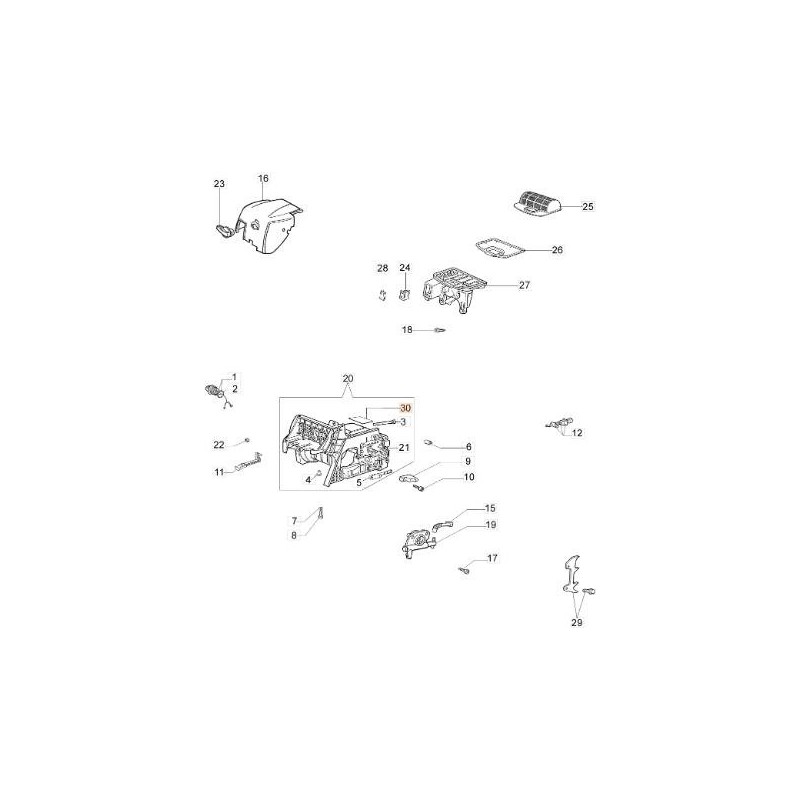 PROTEZIONE ORIGINALE EMAK 50050122R