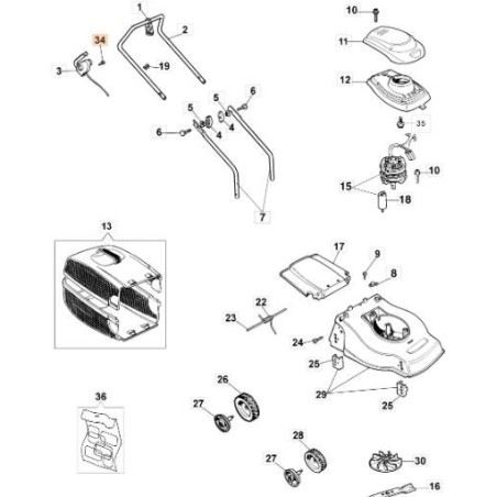 VITE ORIGINALE EMAK 66050036 | NewgardenAgri.com