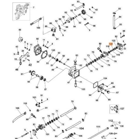 SIÈGE DE SOUPAPE D'ORIGINE EMAK S0081004 | NewgardenAgri.com