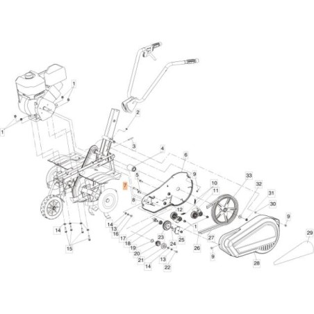 ORIGINAL EMAK SCREW 3902002R | NewgardenAgri.com