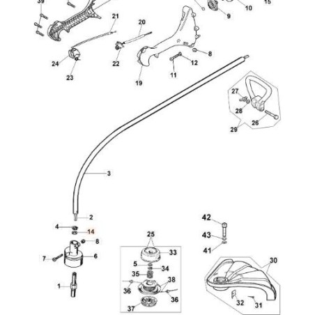 ORIGINAL EMAK WASHER 004400285R | NewgardenAgri.com