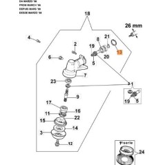 ANILLO EMAK ORIGINAL 3025018R | NewgardenAgri.com