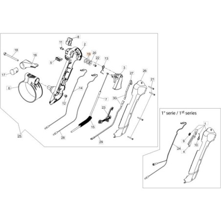 Joint torique d'origine EMAK 3049016R | NewgardenAgri.com