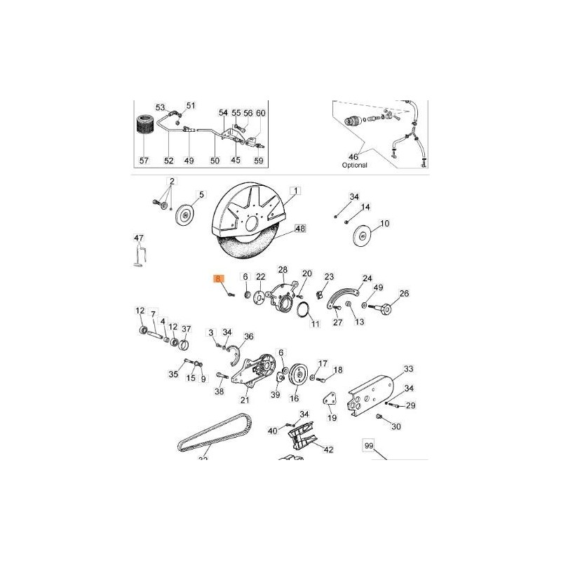 VIS EMAK ORIGINALE 3806022R