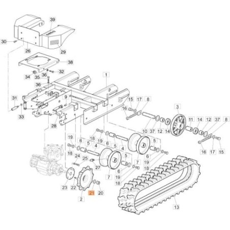 ARANDELA EMAK ORIGINAL 3819014R | NewgardenAgri.com