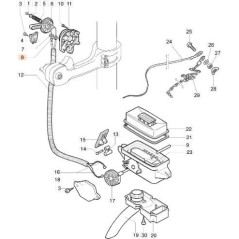 TUERCA EMAK ORIGINAL 3911008R | NewgardenAgri.com