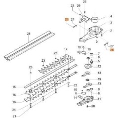 VIS EMAK ORIGINALE 3933051R | NewgardenAgri.com