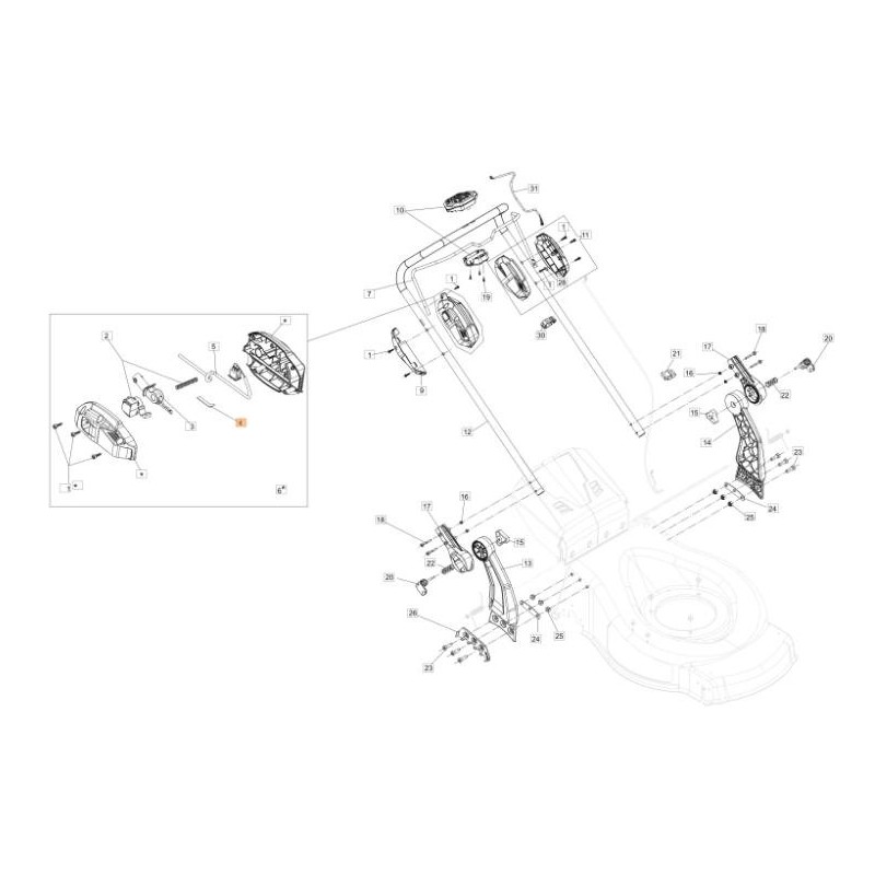 56V ORIGINAL EMAK ZÜNDHEBELSCHLOSS RÜCKHOLFEDER 54350051R