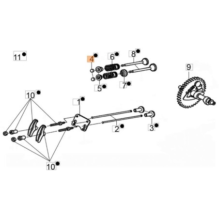 VALVOLA ORIGINALE EMAK L66150364 | NewgardenAgri.com