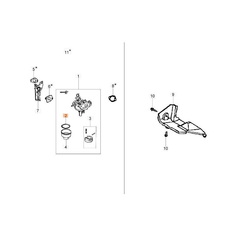 GUARNIZIONE ORIGINALE EMAK L66150370