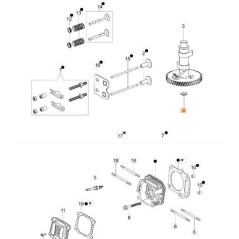 ARANDELA EMAK ORIGINAL L66150399 | NewgardenAgri.com