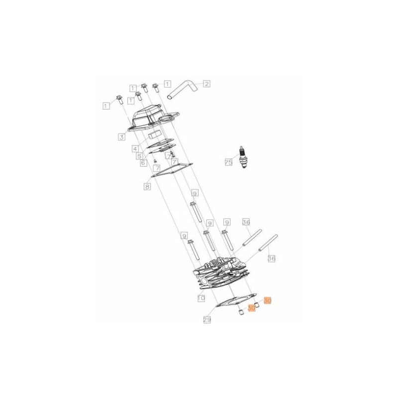 PERNO ORIGINALE EMAK L66152478