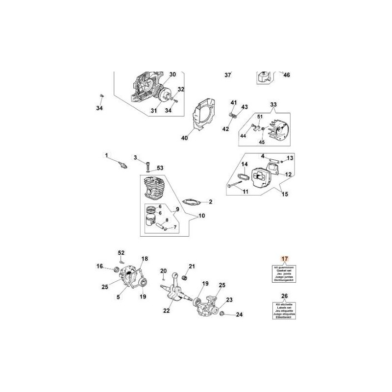 ORIGINAL EMAK DICHTUNGSSATZ 094600414