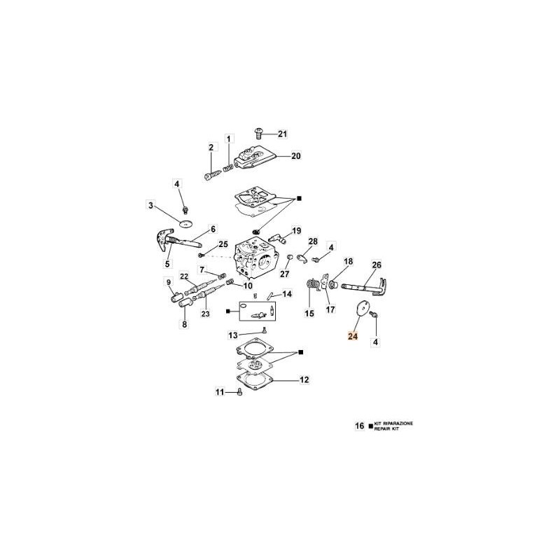 ORIGINAL EMAK STARTER BUTTERFLY 094600140
