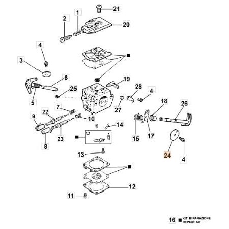 ORIGINAL EMAK STARTER BUTTERFLY 094600140 | NewgardenAgri.com