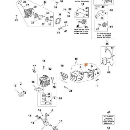 VITE ORIGINALE EMAK 3801045R | NewgardenAgri.com