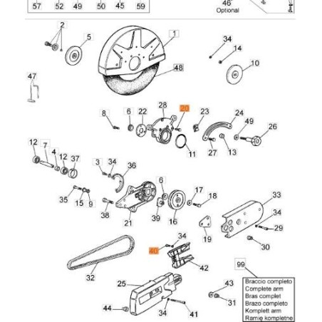 VIS EMAK ORIGINALE 3806021AR | NewgardenAgri.com