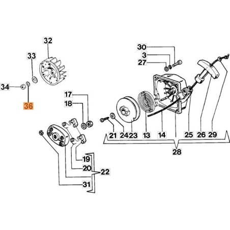 ARANDELA EMAK ORIGINAL 3819013R | NewgardenAgri.com