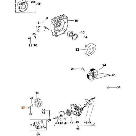 ORIGINAL EMAK NUT 3912009 | NewgardenAgri.com