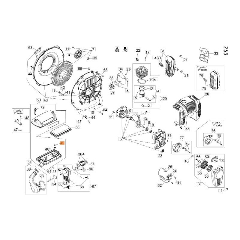 ÉCROU EMAK ORIGINAL 3914008R
