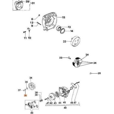 ORIGINAL EMAK-UNTERLEGSCHEIBE 3916010R | NewgardenAgri.com