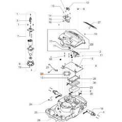 ORIGINAL ABSTANDSHALTER EMAK AK441830 | NewgardenAgri.com