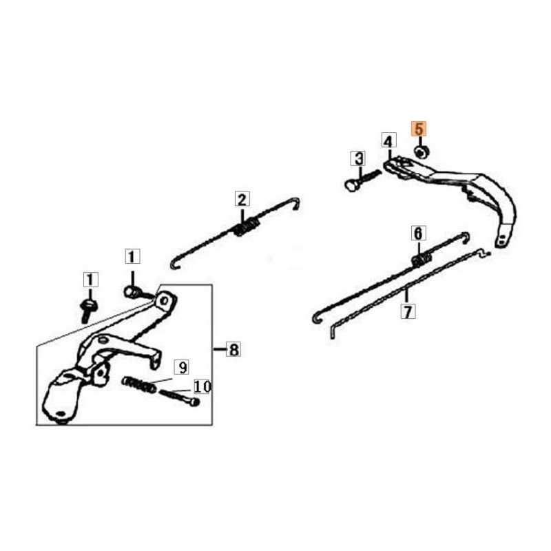 ÉCROU EMAK ORIGINAL L66152254