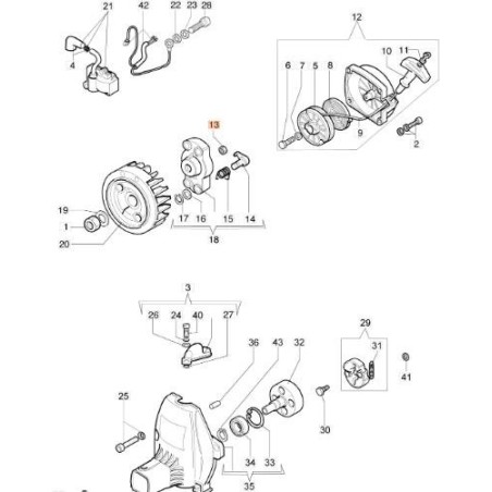 ÉCROU EMAK ORIGINAL 3933038 | NewgardenAgri.com