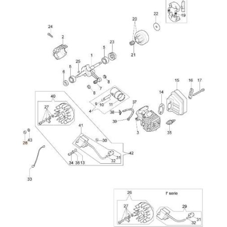 DADO ESAG.BASSO 6S M 8X1 UNI5589-DIN936 ZNB (C:10) ORIGINALE EMAK 3911014R | NewgardenAgri.com