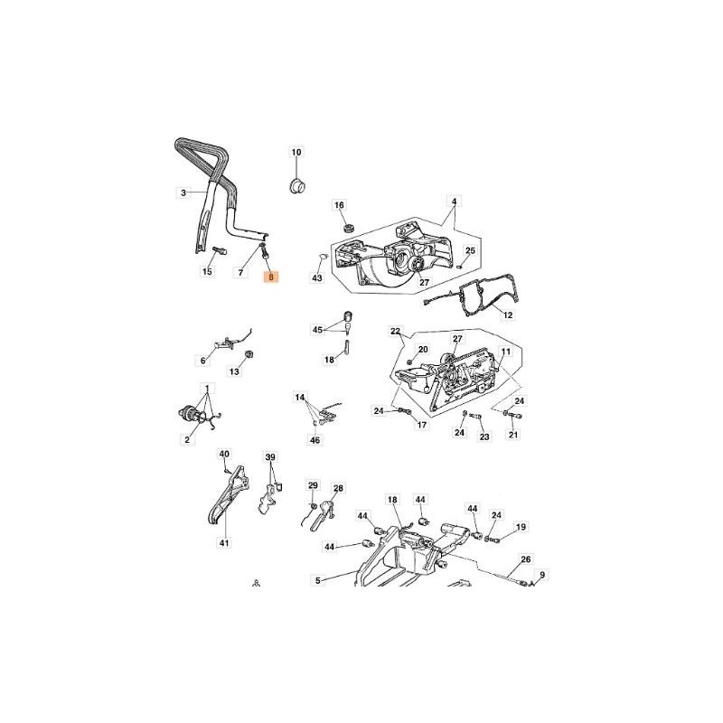 VITE ORIGINALE EMAK 3801020R