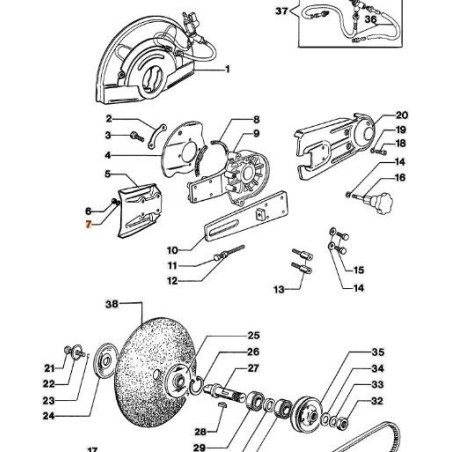 ORIGINAL EMAK-UNTERLEGSCHEIBE 3833076R | NewgardenAgri.com