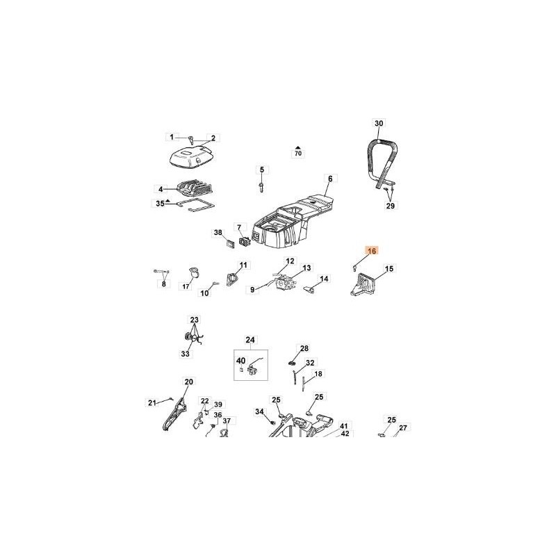 ORIGINAL EMAK SCHRAUBE 3860129R