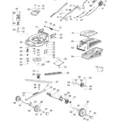BELT TENSIONER SPRING D.1.8 D.E.12.8 SP.5 RIGHT TRAZ. ORIGINAL EMAK 66060286R | NewgardenAgri.com
