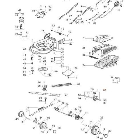 BELT TENSIONER SPRING D.1.8 D.E.12.8 SP.5 RIGHT TRAZ. ORIGINAL EMAK 66060286R | NewgardenAgri.com