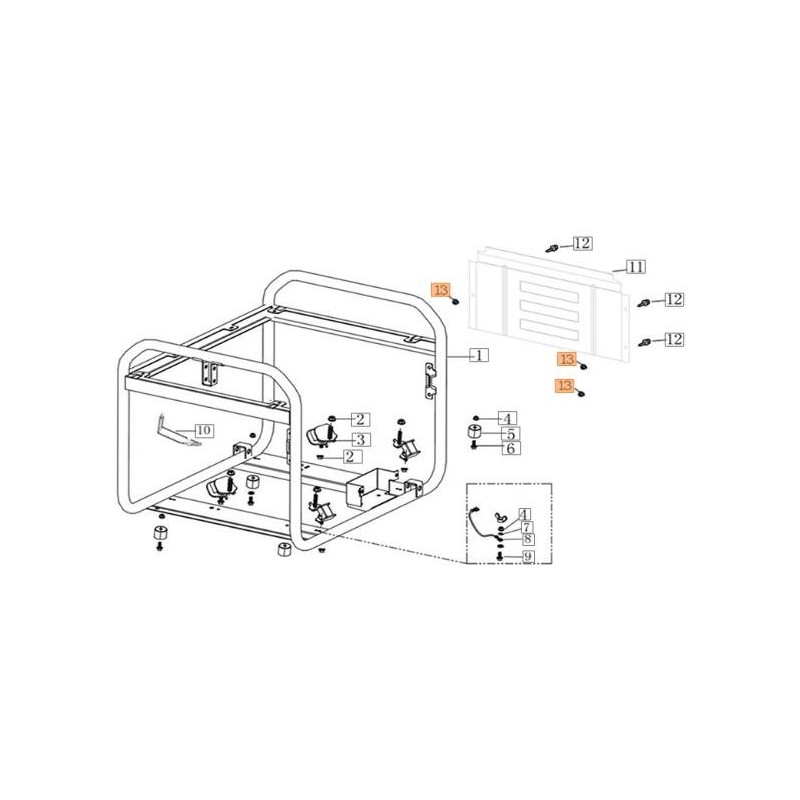 ÉCROU EMAK ORIGINAL L66152211