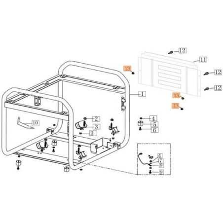 ÉCROU EMAK ORIGINAL L66152211 | NewgardenAgri.com