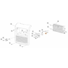 TIGE D'ACCÉLÉRATEUR D'ORIGINE EMAK L66152544 | NewgardenAgri.com